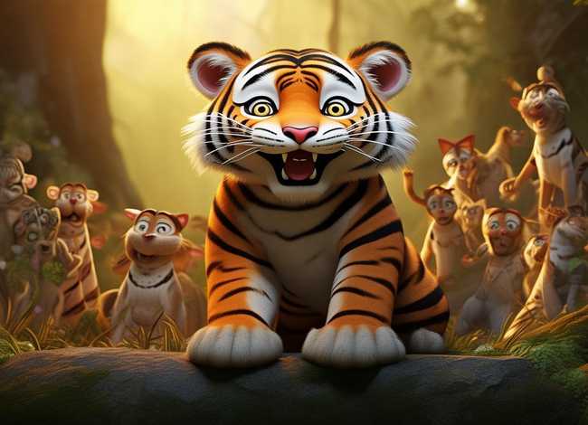 儿童故事老虎拔牙原文，老虎拔牙故事文字版