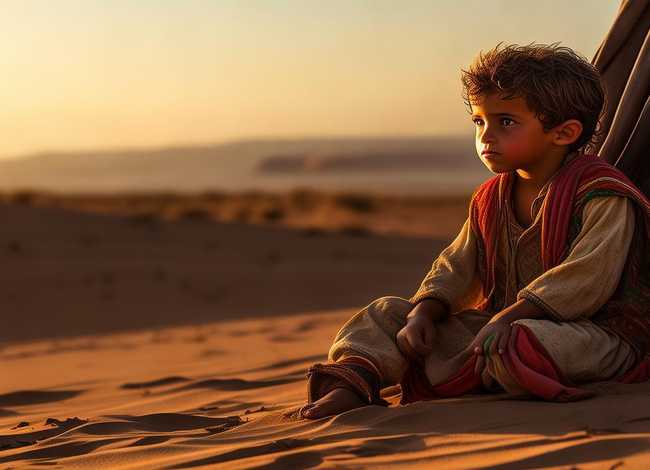沙漠小孩的故事；沙漠小孩的故事简介