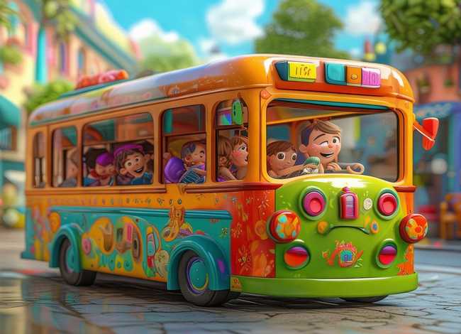 公交车视频大全儿童故事 公交车视频大全儿童动画