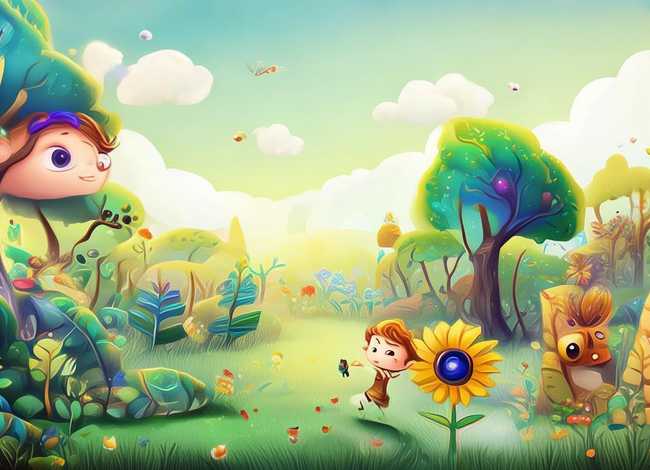 儿童绘本故事推荐植物王国 - 植物王国漫游记绘本故事