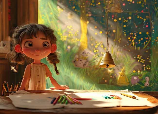 将短篇故事小铃铛改编成儿童剧本、小铃铛故事绘本