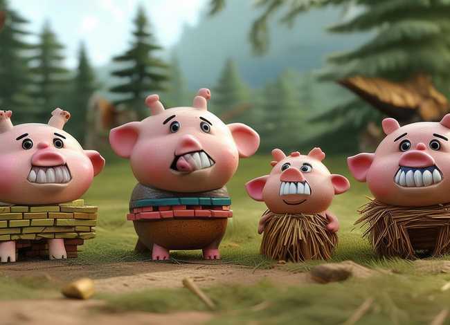 儿童故事大全完整版三只小猪（少儿故事大全三只小猪）