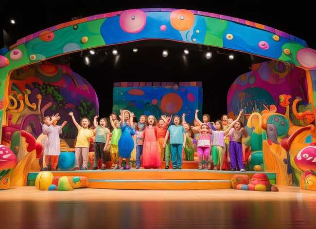 儿童舞台效果图（儿童舞台效果图片）