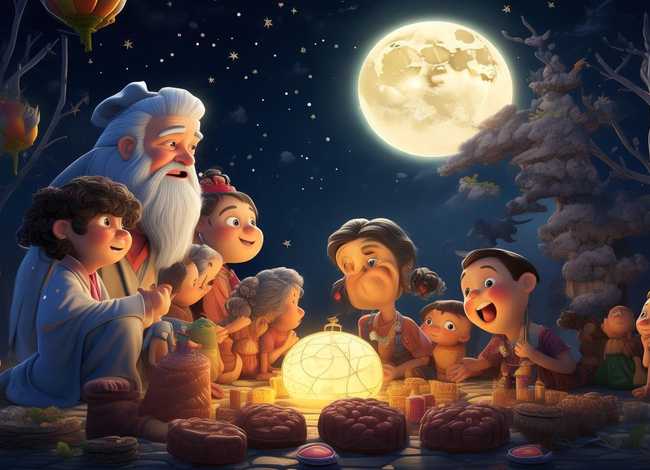 中秋节由来与传说故事儿童版、中秋节的来历和传说幼儿故事
