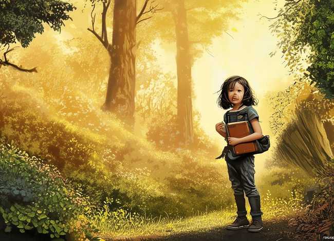 《成长的故事》画、《成长的故事》画画图片