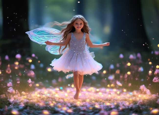 《仙女》故事儿童，少儿故事仙女