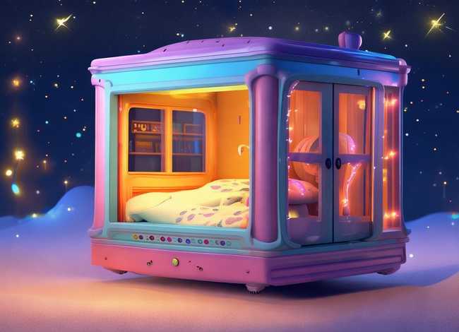 儿童睡前故事会飞行的电梯（睡前故事会飞的箱子）