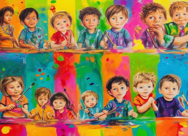 关于儿童的画画、关于儿童画画的文案