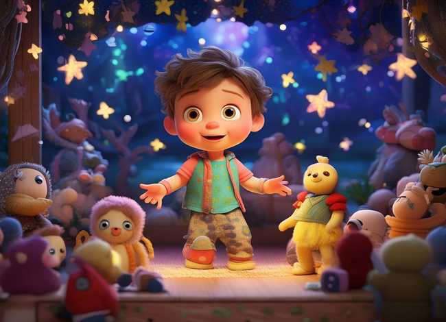 儿童故事表演个人 个人幼儿故事表演