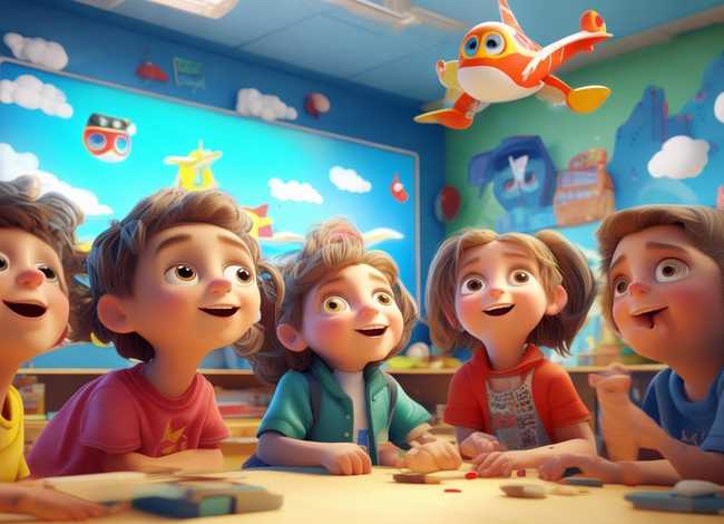 儿童飞机故事视频；飞机小故事幼儿园