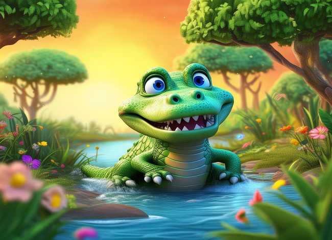 幼儿鳄鱼故事视频；幼儿小鳄鱼的故事视频