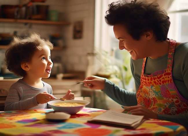 给小朋友讲故事吃饭（给小朋友讲故事吃饭怎么说）