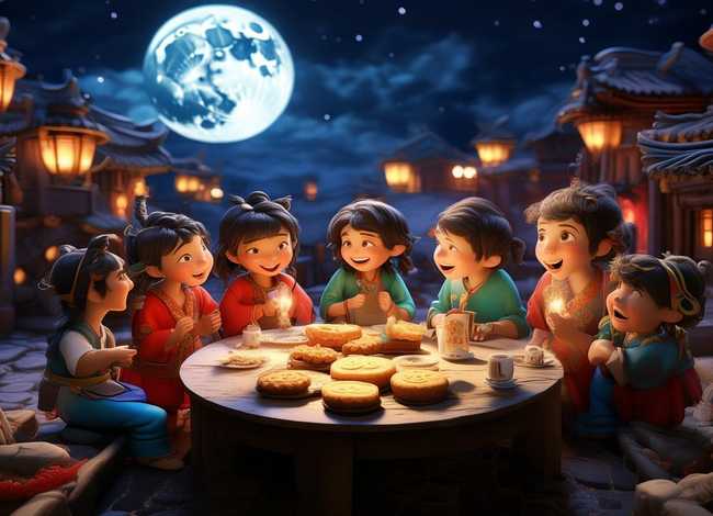 儿童中秋节古诗（中秋节少儿古诗）