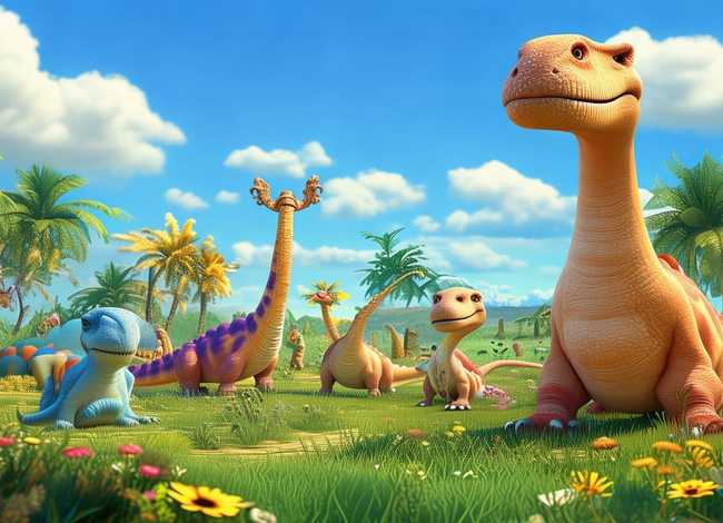 恐龙儿童动画视频免费完整；恐龙儿童动画片大全免费观看