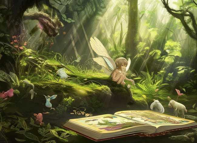 精灵的故事儿童书籍（关于精灵的故事书）