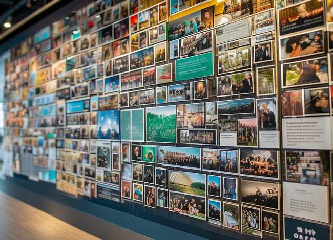 企业文化故事墙；企业文化故事墙设计图片