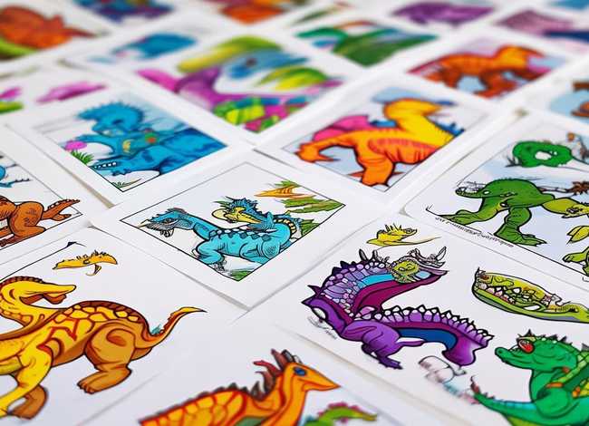 恐龙儿童涂色画打印；恐龙儿童涂色画打印图片大全