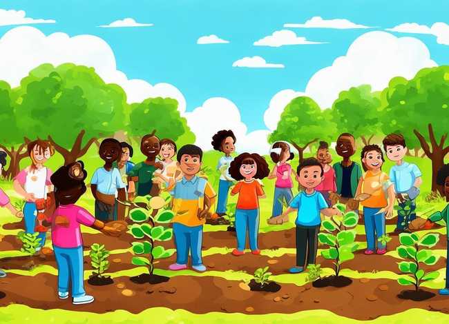 植树节故事绘本完整版 - 植树节故事绘本完整版免费阅读