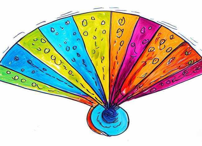 扇子儿童画简笔画图片、扇子儿童画简笔画图片彩色 扇子儿童画简笔画图片、扇子儿童画简笔画图片彩色