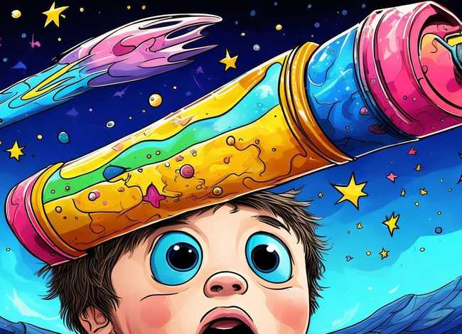 天文望远镜儿童画 - 天文望远镜儿童画怎么画 天文望远镜儿童画 - 天文望远镜儿童画怎么画