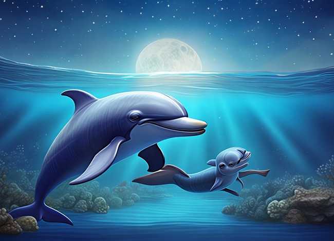 海豚的睡前故事文字，海豚的睡前故事文字内容