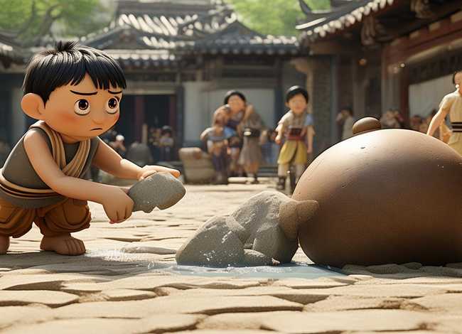 司马光砸缸视频儿童故事、司马光砸缸的故事动画视频