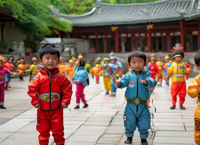 关于武术的儿童故事、关于幼儿武术的小故事