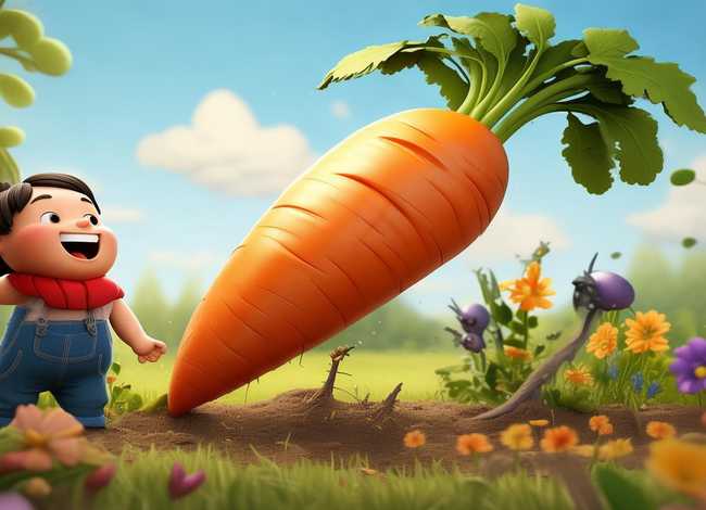 拔萝卜故事简单版，拔萝卜故事简单版视频