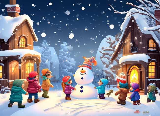 下雪天小故事 - 下雪天故事绘本小班