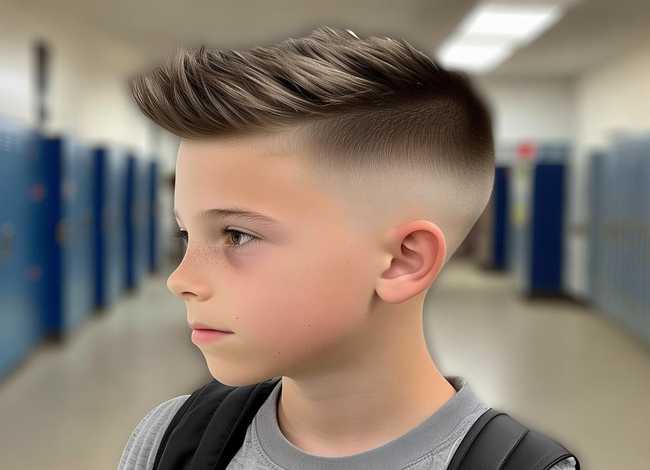 男孩子发型学生头（男孩子发型学生头发怎么剪）