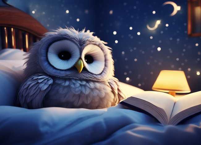 猫头鹰的睡前小故事（猫头鹰的睡前小故事在线听）