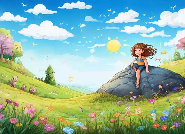 春天里的故事绘本 - 春天里的故事绘本图片