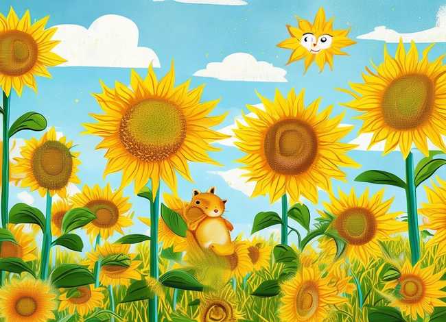 《向日葵》绘本故事；《向日葵》绘本故事视频