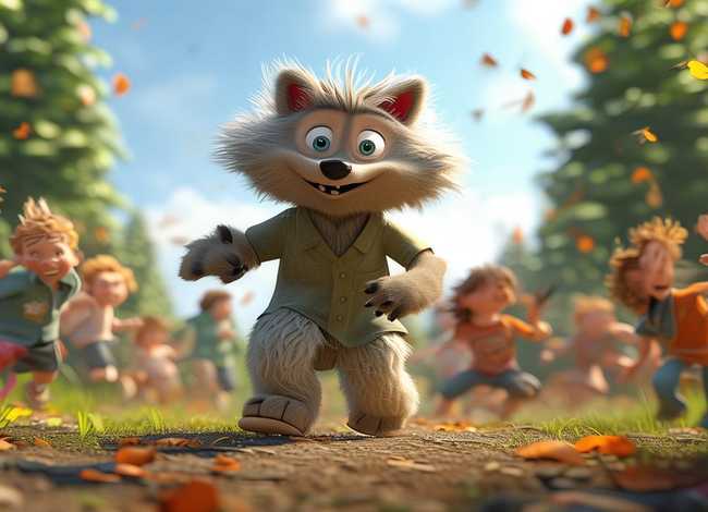 儿童情景剧笨狼的故事剧本，笨狼的故事情景剧表演