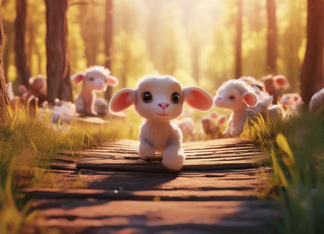 儿童故事山羊过桥；3-6岁山羊过桥儿童睡前故事