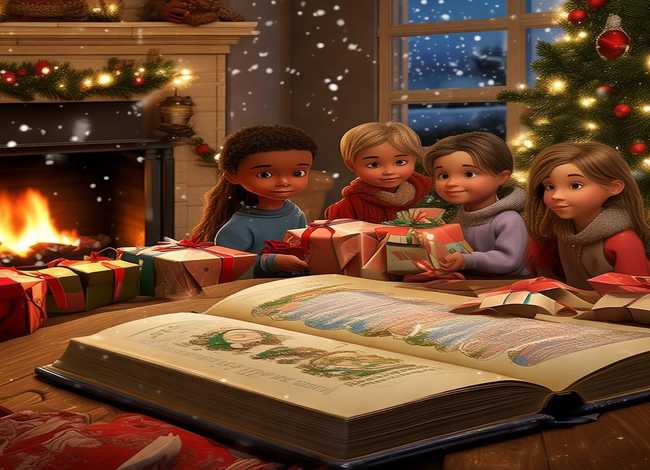 圣诞故事英语绘本 - 圣诞故事英语绘本七年级上册