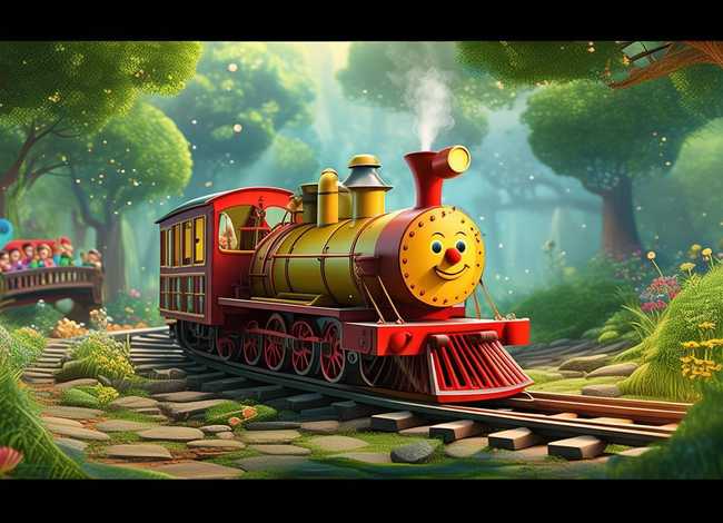 小火车童话故事；小火车咘咘故事内容