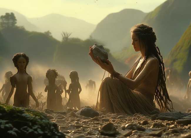 儿童故事《女娲造人》文本、女娲造人故事绘本原文