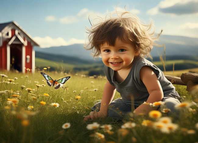 乡村记忆儿童故事 - 乡村儿时的记忆