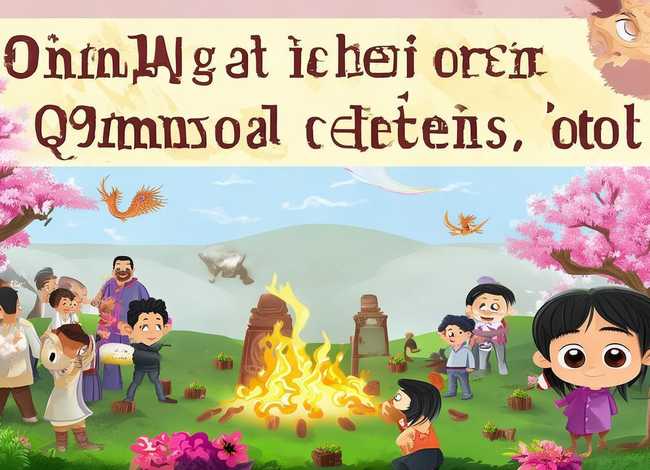 儿童故事清明节的由来 - 清明节的由来故事动画