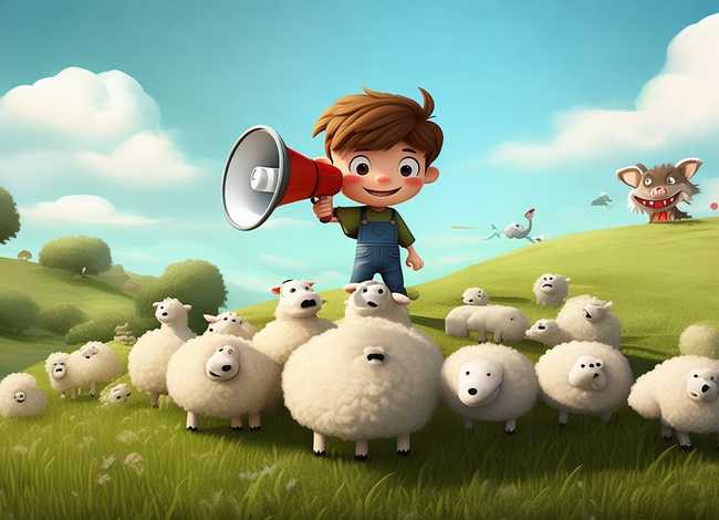 狼来了的故事儿童版音频；狼来了的故事语音版