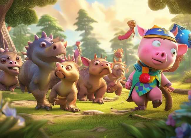 儿童故事猪猪侠之恐龙世界 猪猪侠恐龙世界故事大全