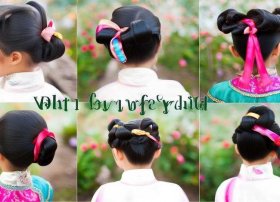 6～13古装头发简单扎法儿童（古装12种扎头发简单儿童）