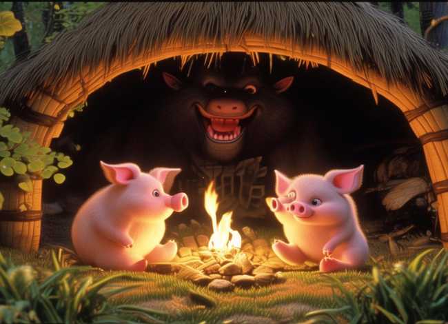 儿童故事三只小猪故事简介、少儿故事三只小猪的故事