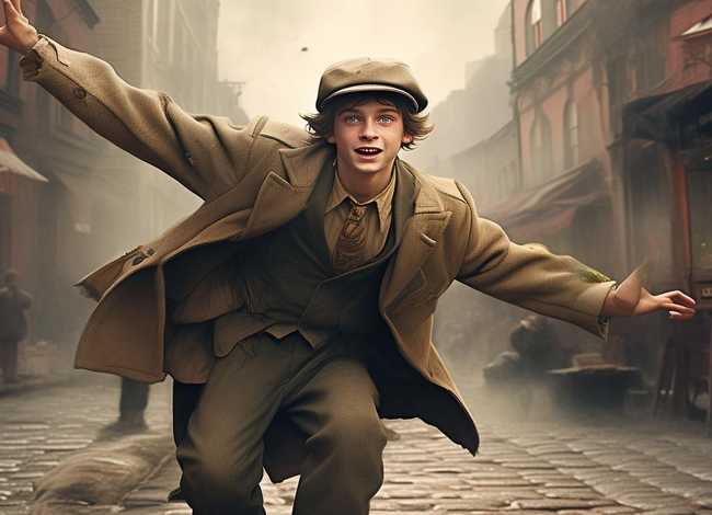 小报童的故事舞蹈，小报童的歌 舞蹈