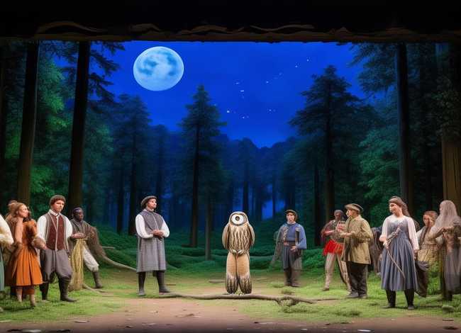 森林的故事情景剧 - 森林的故事情景剧剧本