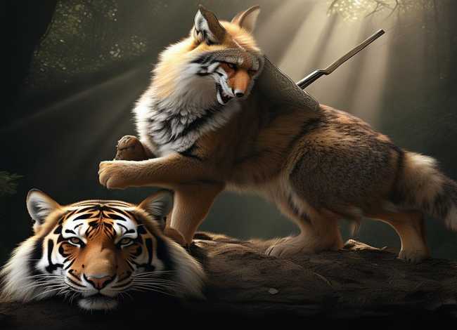 狐假虎威成语故事演讲稿、狐假虎威成语故事表演