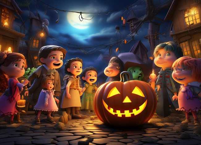 万圣节故事儿童故事、万圣节的小故事幼儿