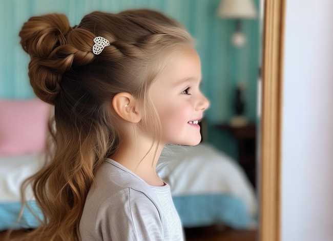 梳头发视频简单好看小女孩（梳头发视频简单好看小女孩图片）