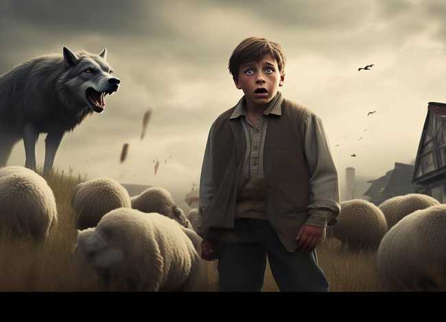 狼来了儿童故事完整版简短 - 狼来了故事简单版